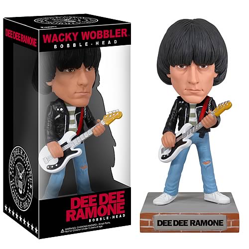 Ramones Dee Dee Ramone Wacky Wobbler Bobble Head