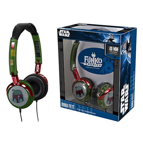 Star Wars Boba Fett FoldUp Headphones