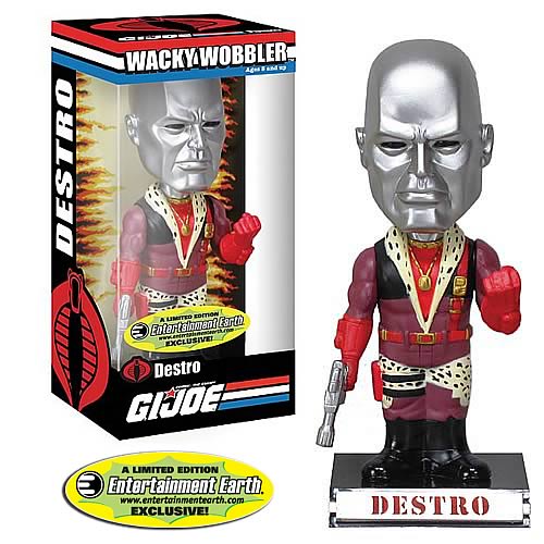 G.I. Joe Pimp Daddy Destro Bobble Head - EE Exclusive