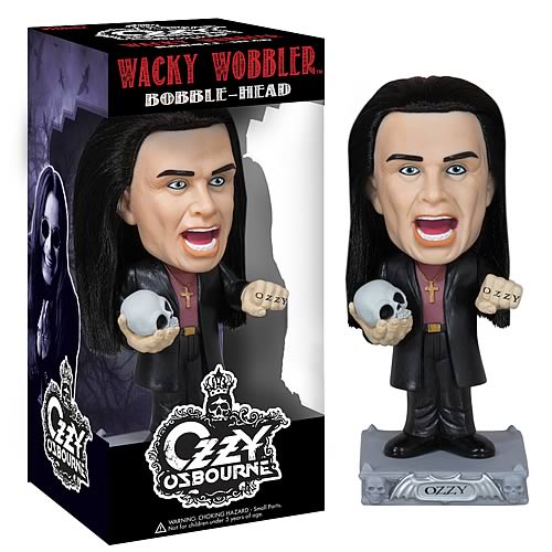 Gothic Ozzy Osbourne Bobble Head