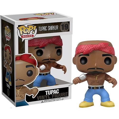Tupac Shakur Pop! Rocks Vinyl Figure
