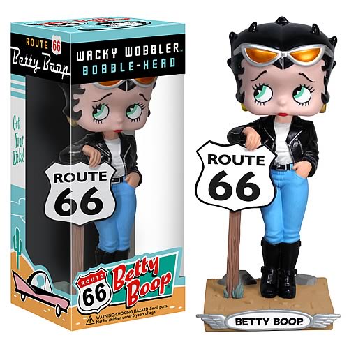 Betty Boop Route 66 Bobble Head