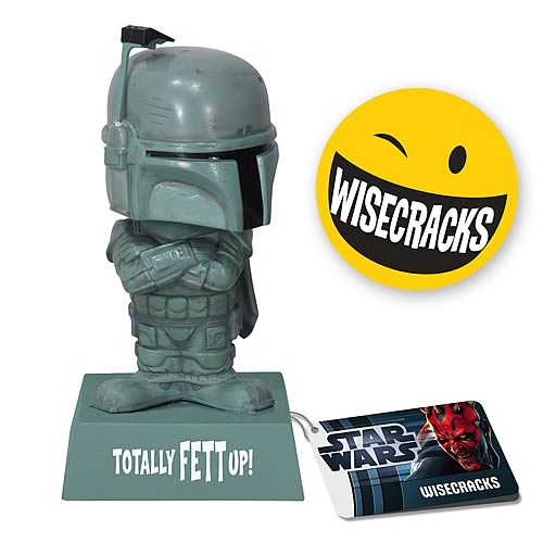 Star Wars Wacky Wisecracks Boba Fett Totally Fett Up! Figure