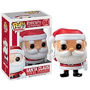 Rudolph Red-Nosed Reindeer Pop Holiday Santa Claus Figure