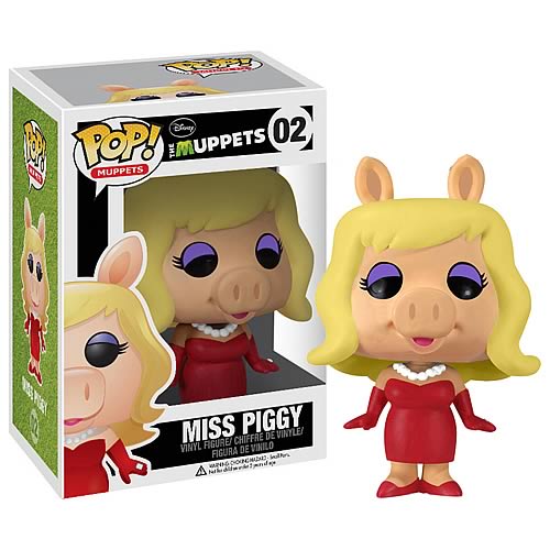 Muppets Miss Piggy Pop! Vinyl Figure, Not Mint
