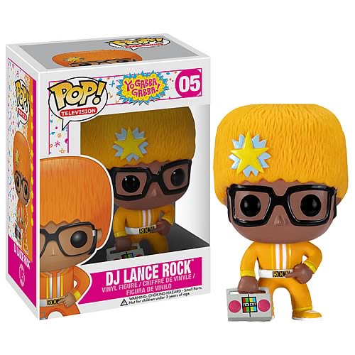 Yo Gabba Gabba DJ Lance Rock Pop! Vinyl Figure