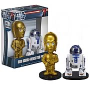 Star Wars C-3PO and R2-D2 Ultra-Mini  Bobble Head 2-Pack