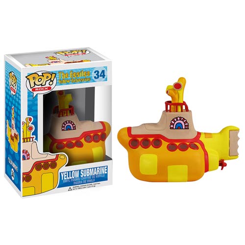 Beatles Yellow Submarine Yellow Submarine Pop! Vinyl Vehicle