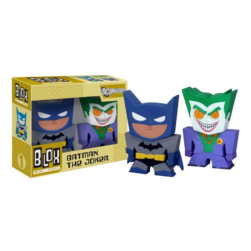 Batman and The Joker Mini Blox Vinyl 2-Pack