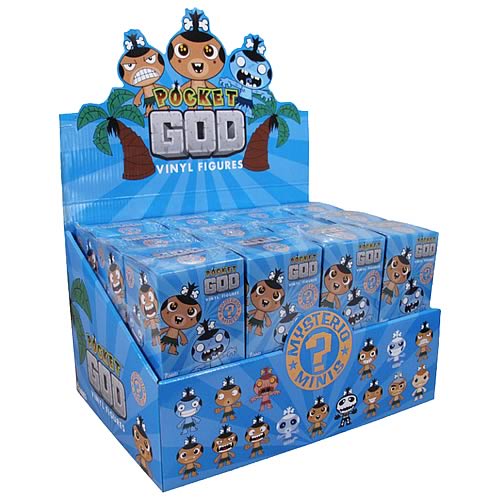 Pocket God PDQ Mysterio Minis Mini-Figure Display Box