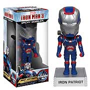 Iron Man 3 Movie Iron Patriot 7-Inch Bobble Head