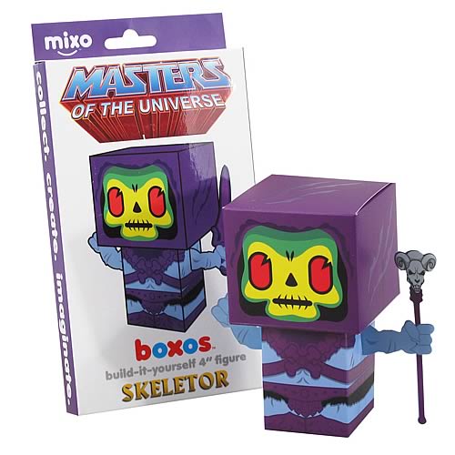 Masters of the Universe Skeletor Boxo Papercraft