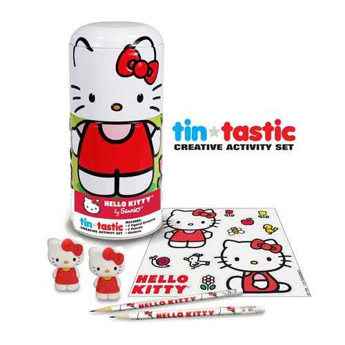 Hello Kitty Can-Tivities Pencil Set with Tin