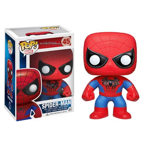 Amazing Spider-Man 2 Movie Spider-Man Pop! Vinyl Bobble Head