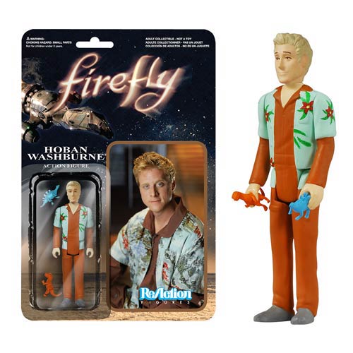 Firefly Hoban Washburne ReAction 3 3/4-inch Action Figure