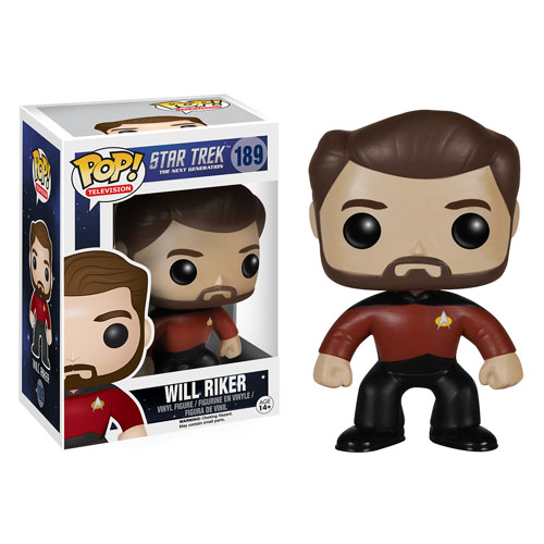 Star Trek: The Next Generation Will Riker Pop! Vinyl Figure