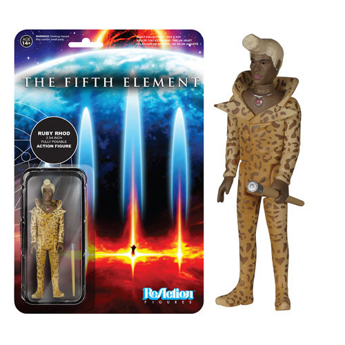 Fifth Element Ruby Rhod ReAction Action Figure