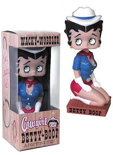 Cowgirl Betty Boop Wacky Wobbler