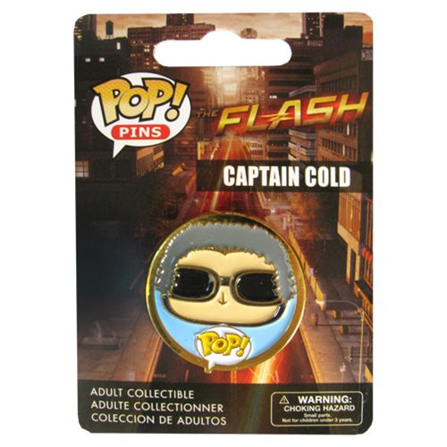 Flash TV Series Captain Cold Pop! Pin