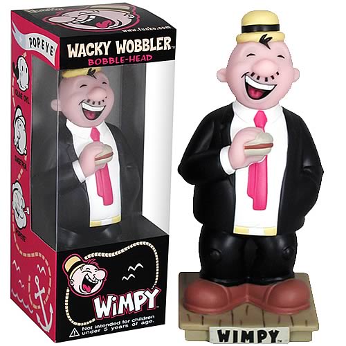 Popeye Wimpy Bobble Head