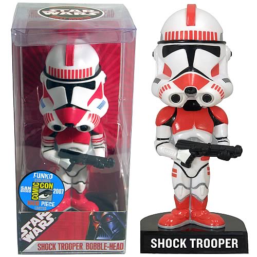 Comic-Con Exclusive Star Wars Shock Trooper Bobble Head