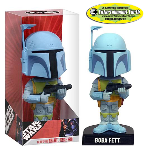 Boba Fett Bobble Head EE Star Wars Exclusive Holiday Special