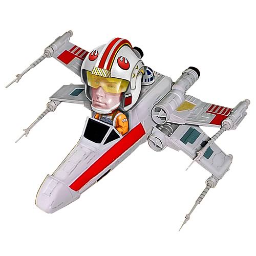 Star Wars Luke Skywalker X Wing Fighter Bobble Head