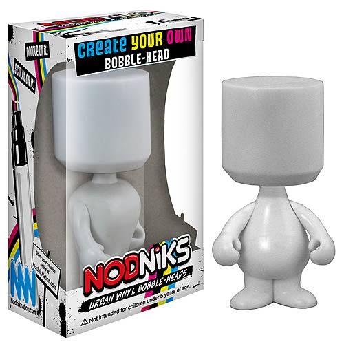 Nodnik Blank Chubby Body Figure, Urban Vinyl, Action Figures, Funko