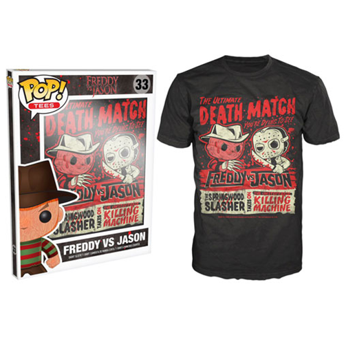 Freddy vs. Jason Black Pop! T-Shirt