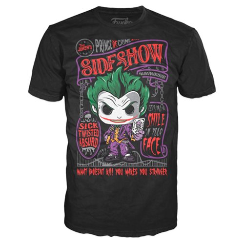 Batman Joker Sideshow Pop! T-Shirt