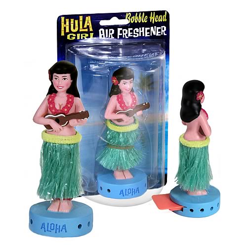 Hula Girl BobbleBreeze Bobble Head Air Freshener