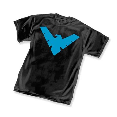 Batman Animated Nightwing Symbol T-Shirt