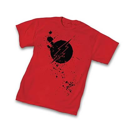 The Flash Splatter Symbol T-Shirt