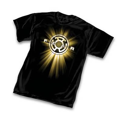 Green Lantern Yellow Lantern Symbol T-Shirt