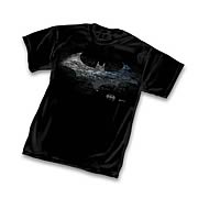 Batman Symbol Gritty T-Shirt
