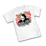 Batman The Dark Knight The Joker Ha-Ha-Ha T-Shirt