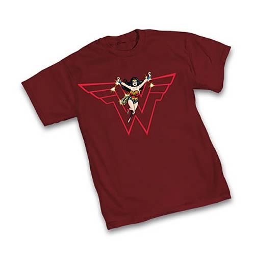 Wonder Woman In Flight T-Shirt
