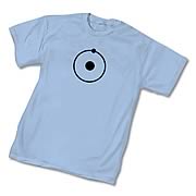 Watchmen Dr. Manhattan Symbol Blue T-Shirt