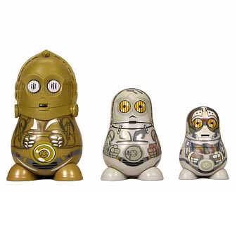 Star Wars Chubbies Series 1 C 3PO Nesting Dolls