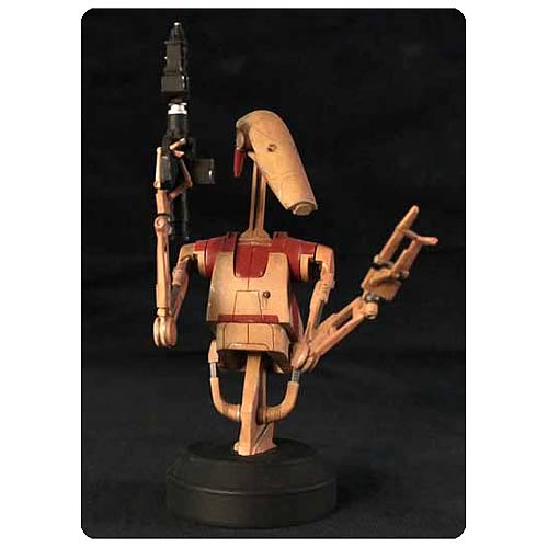 Star Wars Security Battle Droid Mini Bust