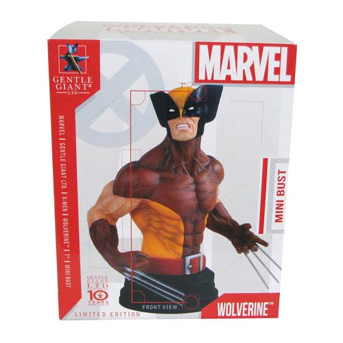 X-Men Wolverine Brown Costume Mini Bust