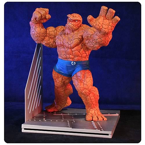 Fantastic Four Thing Bookend Statue