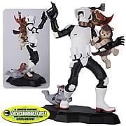 Ee Exclusive Star Wars Scout Trooper Ewok Attack Maquette