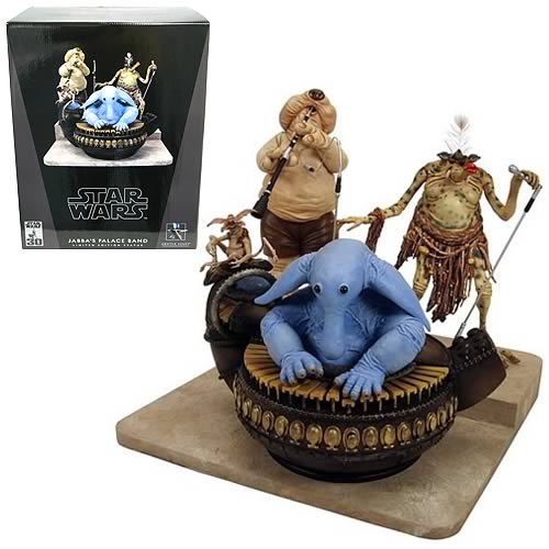 Star Wars Jabbas Palace Max Rebo Band Statue