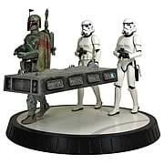 Boba Fett With Han Solo In Carbonite Statue Star Wars