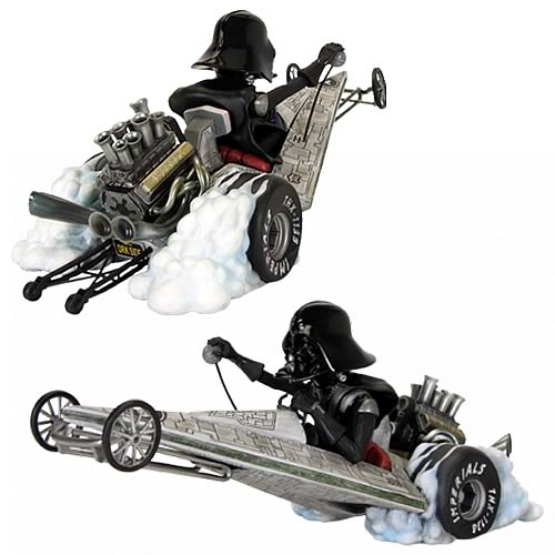Star Wars Darth Vader Star Destroyer Kustomz Statue