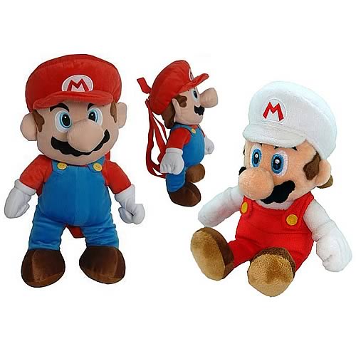 Nintendo Super Mario Bros. Mario Plush Backpack Case