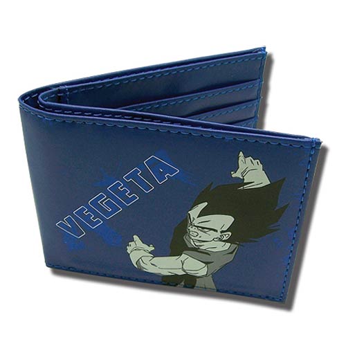 Dragon Ball Z Vegeta Blue Wallet