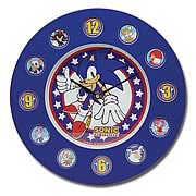 Sonic The Hedgehog Sonic and Friends Wall Clock