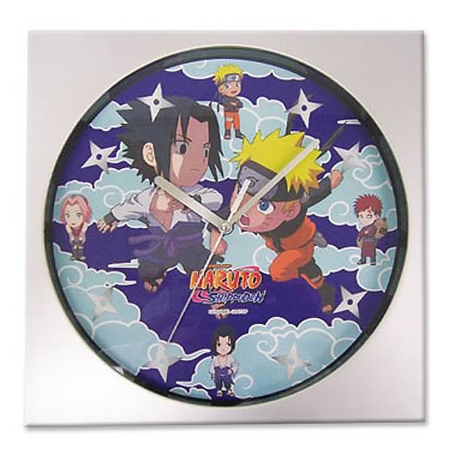 Naruto Shippuden Characters Wall Clock